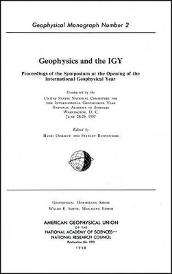 Geophysics and the IGY - 