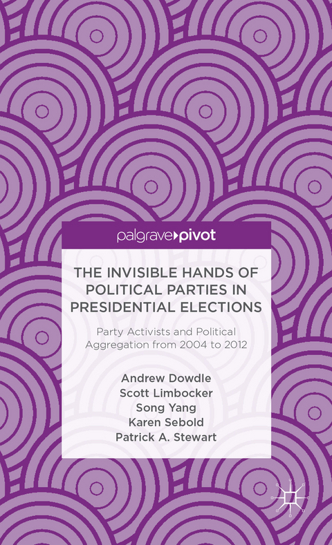 The Invisible Hands of Political Parties in Presidential Elections: Party Activists and Political Aggregation from 2004 to 2012 - A. Dowdle, S. Limbocker, S. Yang, K. Sebold, P. Stewart