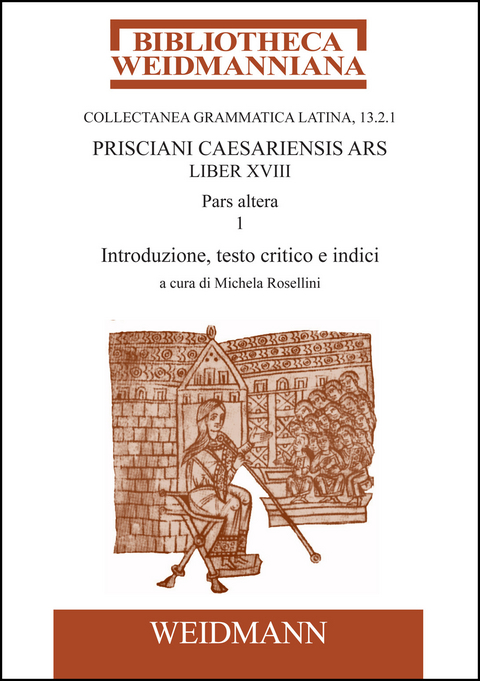 Prisciani Caesariensis Ars, Liber XVIII, Pars altera, 1 -  Priscianus Priscianus