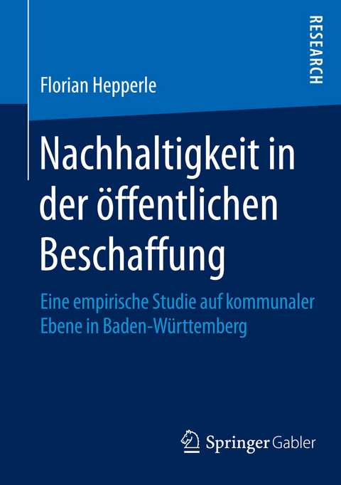 Nachhaltigkeit in der öffentlichen Beschaffung - Florian Hepperle