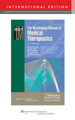 The Washington Manual of Medical Therapeutics - Hemant Godara