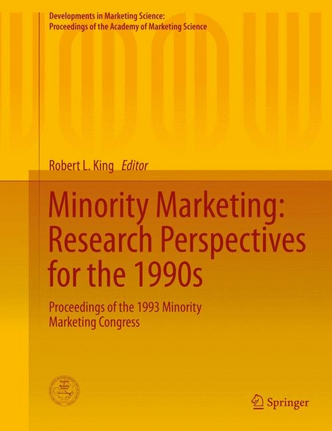 Minority Marketing: Research Perspectives for the 1990s - 