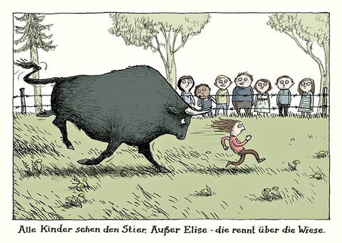 Alle Kinder-Postkartenset Motiv "Elise" - Martin Schmitz-Kuhl