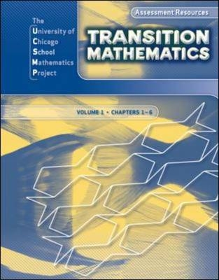 Transition Mathematics: Assessment Resources Volume 1 -  Ucsmp