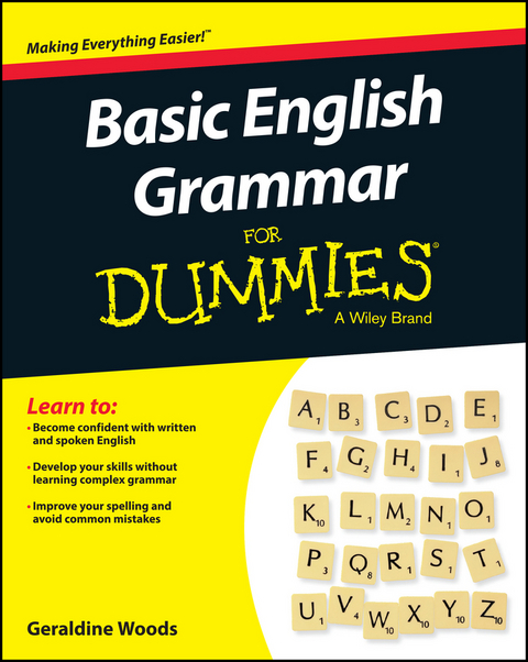 Basic English Grammar For Dummies - US -  Geraldine Woods