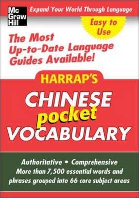 Harrap's Pocket Chinese Vocabulary - 