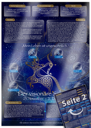 AstroKompass für den Schützen (22. November - 21. Dezember) - Yella Cremer; futurepacemedia.de