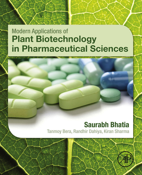 Modern Applications of Plant Biotechnology in Pharmaceutical Sciences -  Tanmoy Bera,  Saurabh Bhatia,  Randhir Dahiya,  Kiran Sharma