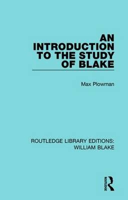 Introduction to the Study of Blake -  Max Plowman