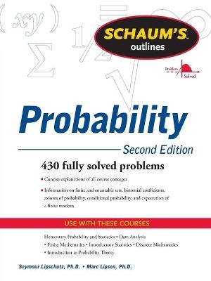 Schaum's Outline of Probability, Second Edition - Seymour Lipschutz, Marc Lipson