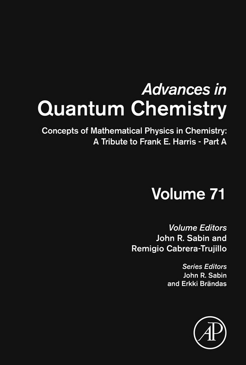 Concepts of Mathematical Physics in Chemistry: A Tribute to Frank E. Harris - Part A - 