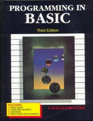 Programming in Basic -  Balagurusamy