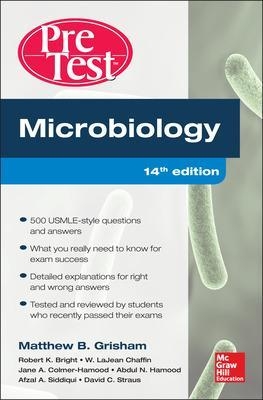 Microbiology PreTest Self-Assessment and Review 14/E - Matthew Grisham