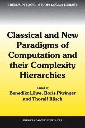 Classical and New Paradigms of Computation and their Complexity Hierarchies - 