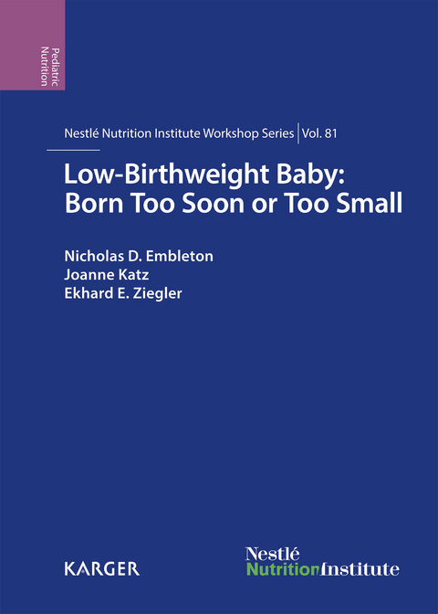 Low-Birthweight Baby: Born Too Soon or Too Small - 