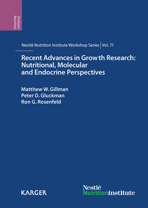 Recent Advances in Growth Research: Nutritional, Molecular and Endocrine Perspectives - 