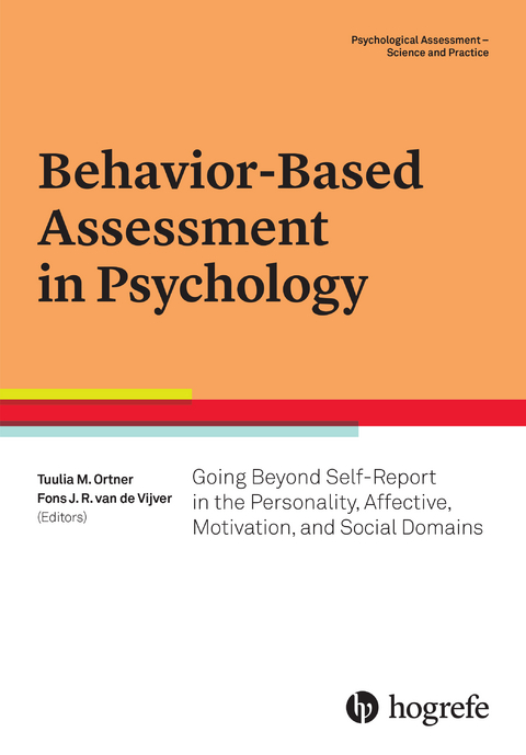 Behavior-Based Assessment in Psychology - 