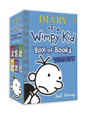 Diary of a Wimpy Kid: Box of Books (books 1-6) - Jeff Kinney