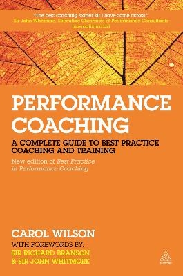 Performance Coaching - Carol Wilson