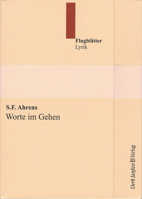 Worte im Gehen - S.F. Ahrens
