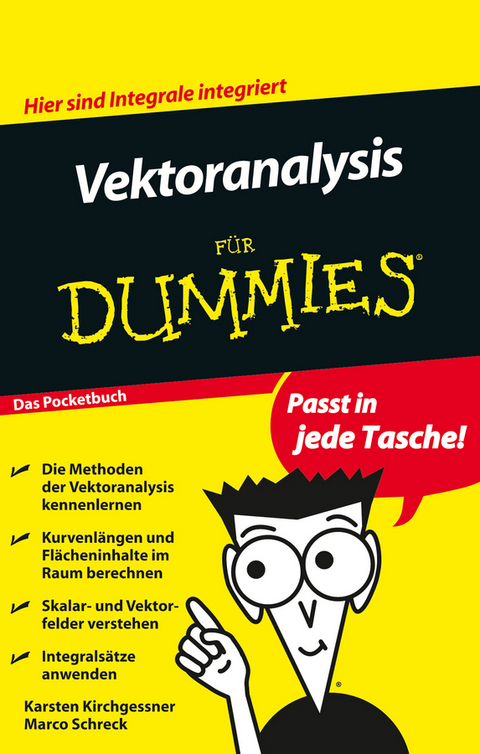 Vektoranalysis für Dummies. Das Pocketbuch - Karsten Kirchgessner, Marco Schreck