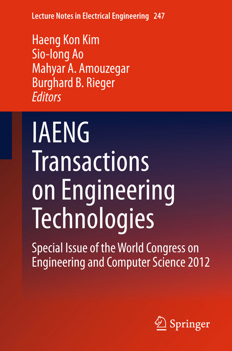 IAENG Transactions on Engineering Technologies - 