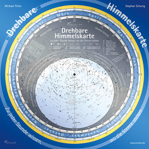 Drehbare Himmelskarte - Michael Feiler, Stephan Schurig