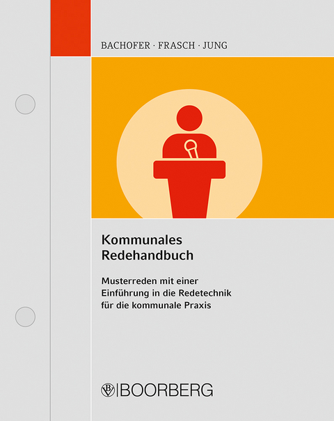 Kommunales Redehandbuch - Alfred Bachofer, Werner Frasch