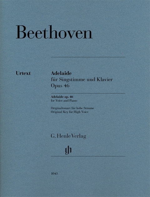 Ludwig van Beethoven - Adelaide op. 46 - 