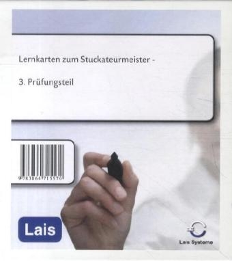 Lernkarten zum Stuckateurmeister -  Hrsg. Sarastro GmbH