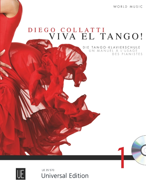 Viva el Tango! mit CD für Klavier mit CD deutsch-französische Version - Diego Marcelo Collatti