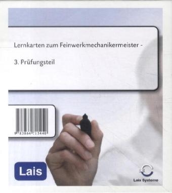 Lernkarten zum Feinwerkmechanikermeister -  Hrsg. Sarastro GmbH