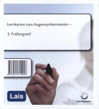 Lernkarten zum Augenoptikermeister -  Hrsg. Sarastro GmbH