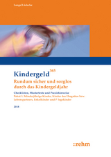 Enkelkinder, Kinder des Ehegatten bzw. Lebenspartners, Pflegekinder und minderjährige Kinder 2018 - Lange, Klaus; Lüdecke, Reinhard