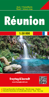 Réunion, Autokarte 1:50.000 - 