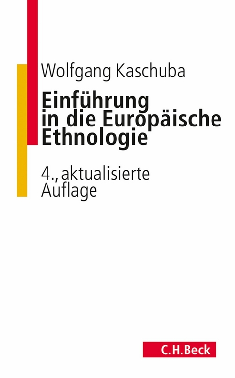 Einführung in die Europäische Ethnologie - Wolfgang Kaschuba