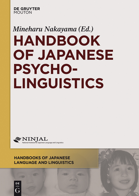 Handbook of Japanese Psycholinguistics - 
