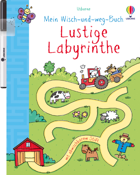 Mein Wisch- und Weg- Buch: Lustige Labyrinthe - Jessica Greenwell