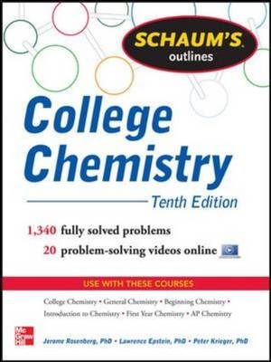 Schaum's Outline of College Chemistry -  Lawrence M. Epstein,  Peter Krieger,  Jerome Rosenberg