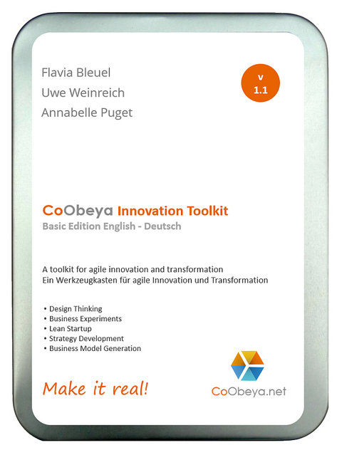 CoObeya Innovation Toolkit Basic Edition v 1.1 - Flavia Bleuel, Uwe Weinreich, Annabelle Puget