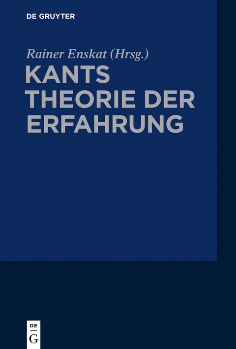 Kants Theorie der Erfahrung - 