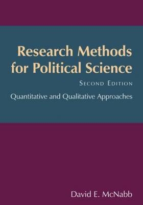 Research Methods for Political Science - Tacoma David E. (Pacific Lutheran University  USA) McNabb