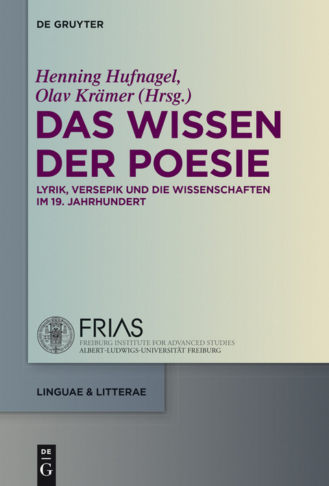 Das Wissen der Poesie - 