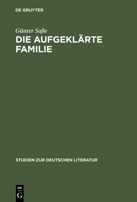 Die aufgeklärte Familie - Günter Saße