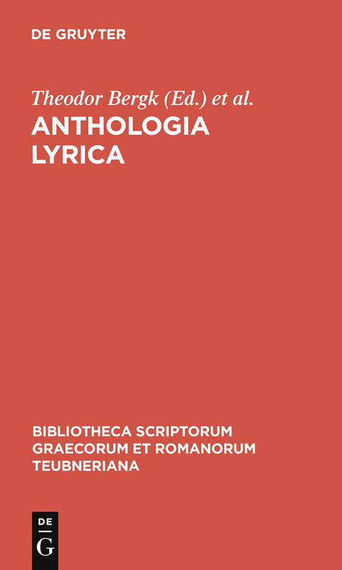 Anthologia lyrica - 