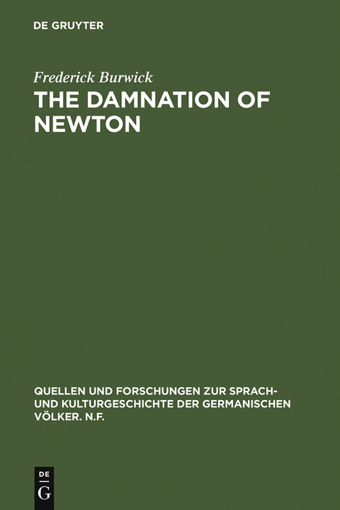 The Damnation of Newton - Frederick Burwick