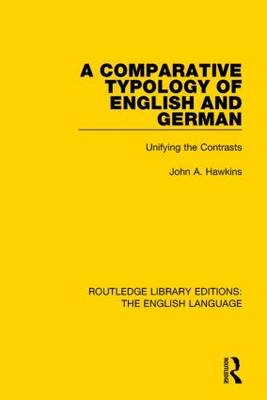 A Comparative Typology of English and German -  John Hawkins