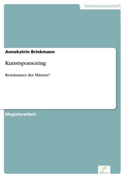 Kunstsponsoring -  Annekatrin Brinkmann