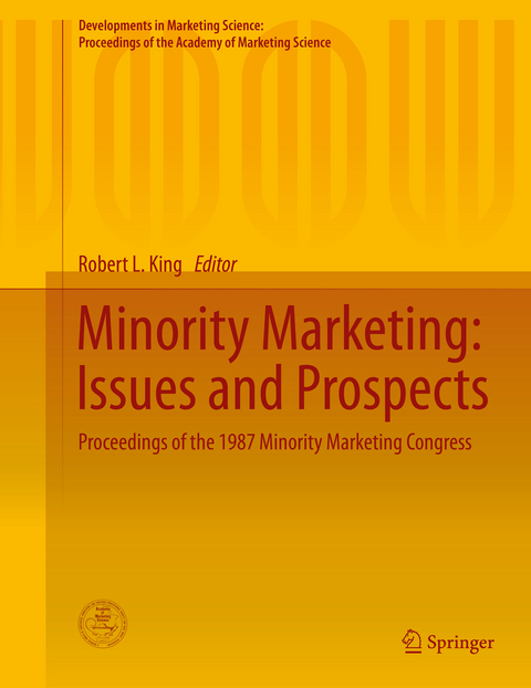 Minority Marketing: Issues and Prospects - 