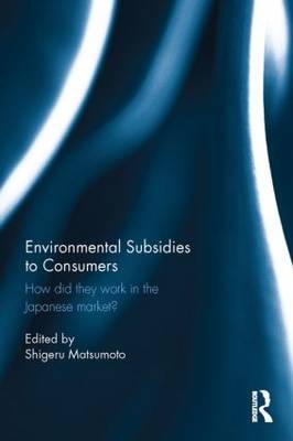 Environmental Subsidies to Consumers - 